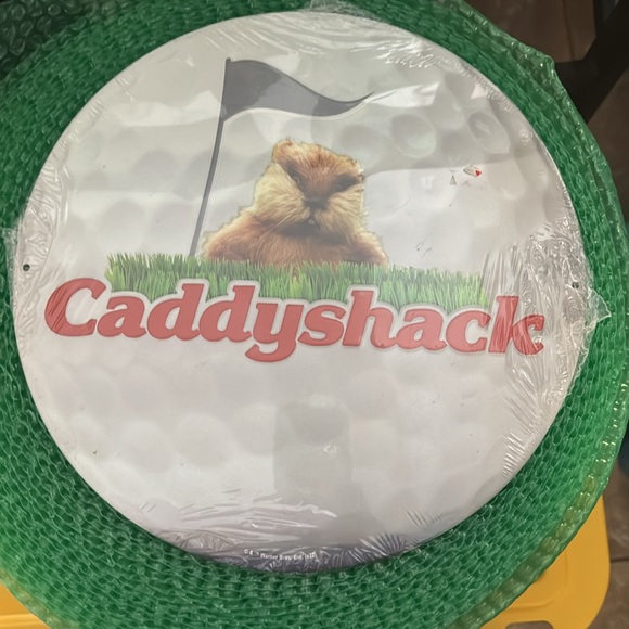 CADDYSHACK GOLF BALL SHAPED SIGN - Picture 2 of 3